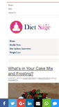 Mobile Screenshot of diet-sage.com