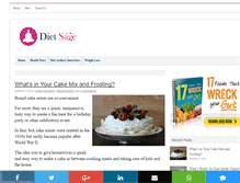 Tablet Screenshot of diet-sage.com